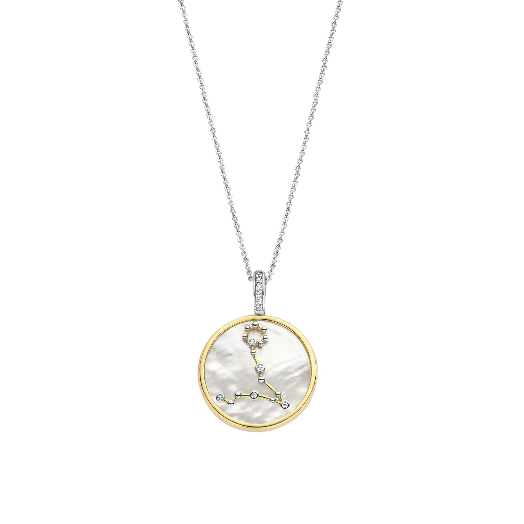 Ti Sento - Zodiac Necklace with pendant - Pisces