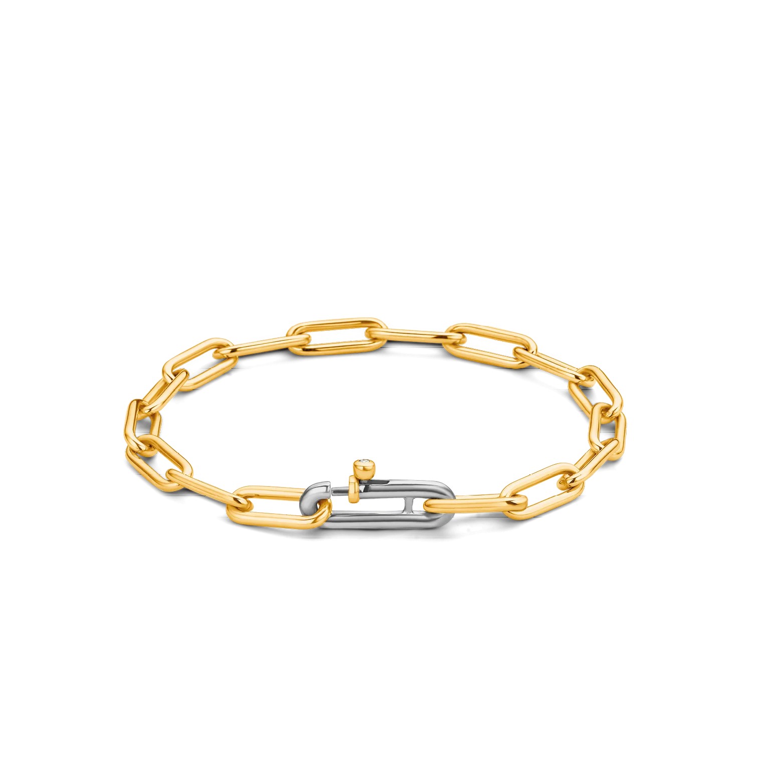 Ti Sento - Closed Forever Chain Bracelet