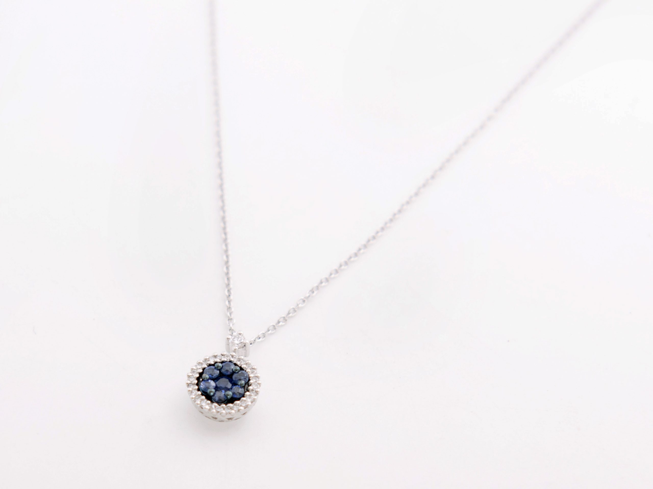 Collar Moraglione con zafiros y diamantes