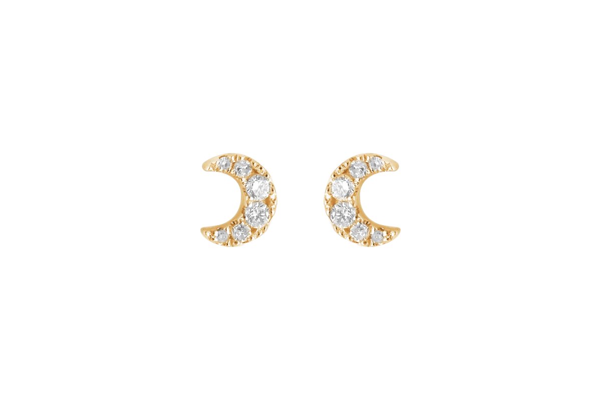 Aretes Djula media luna