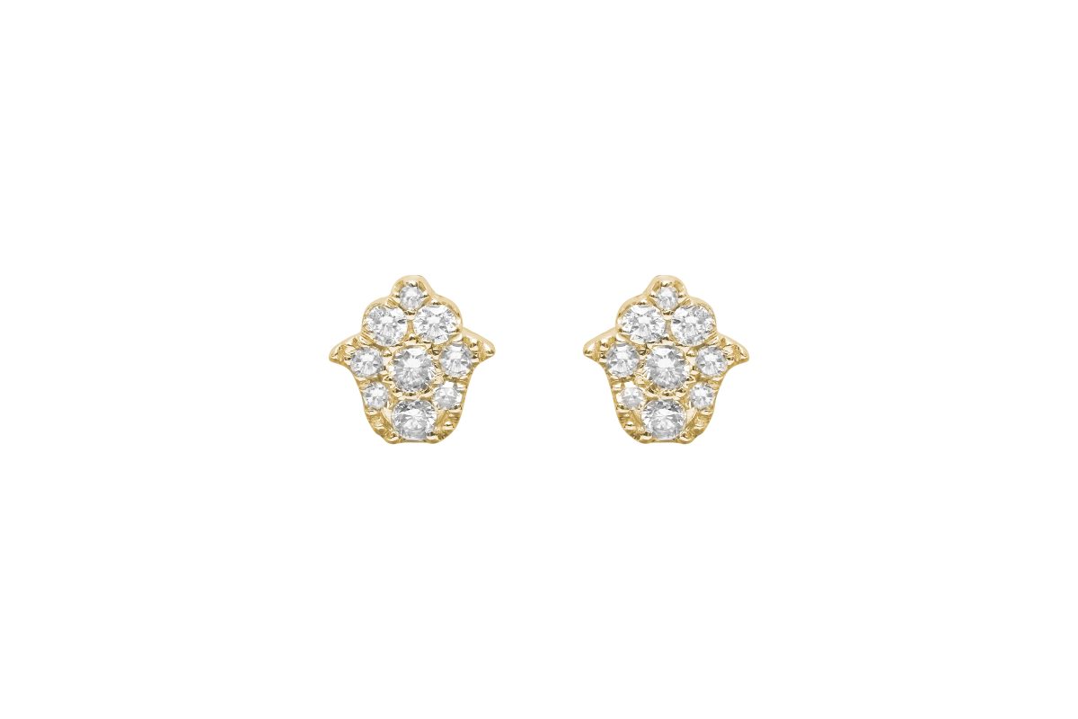 Aretes Djula mano