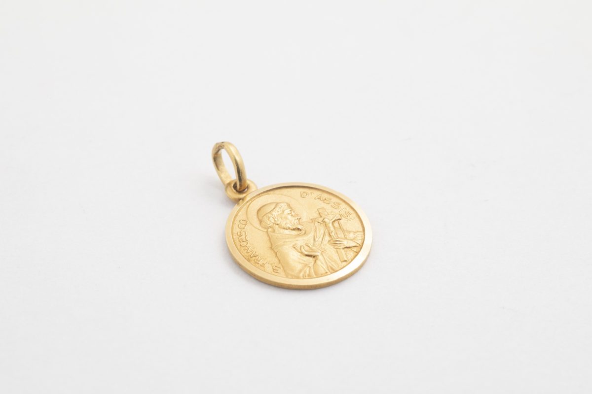 Medalla en oro amarillo