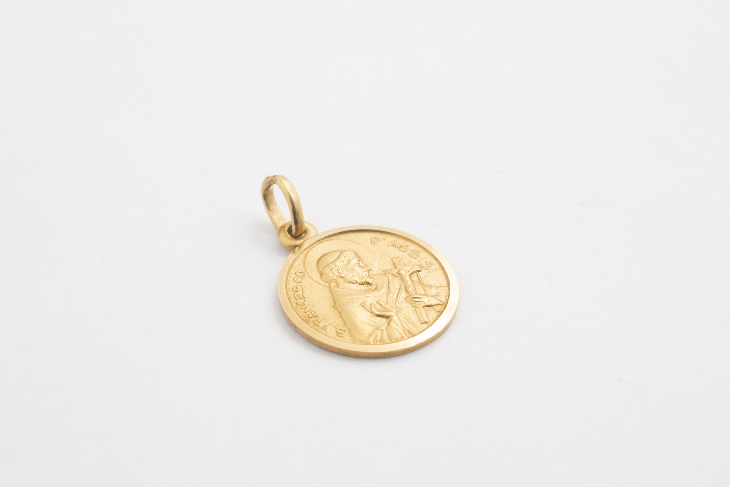 Medalla en oro amarillo